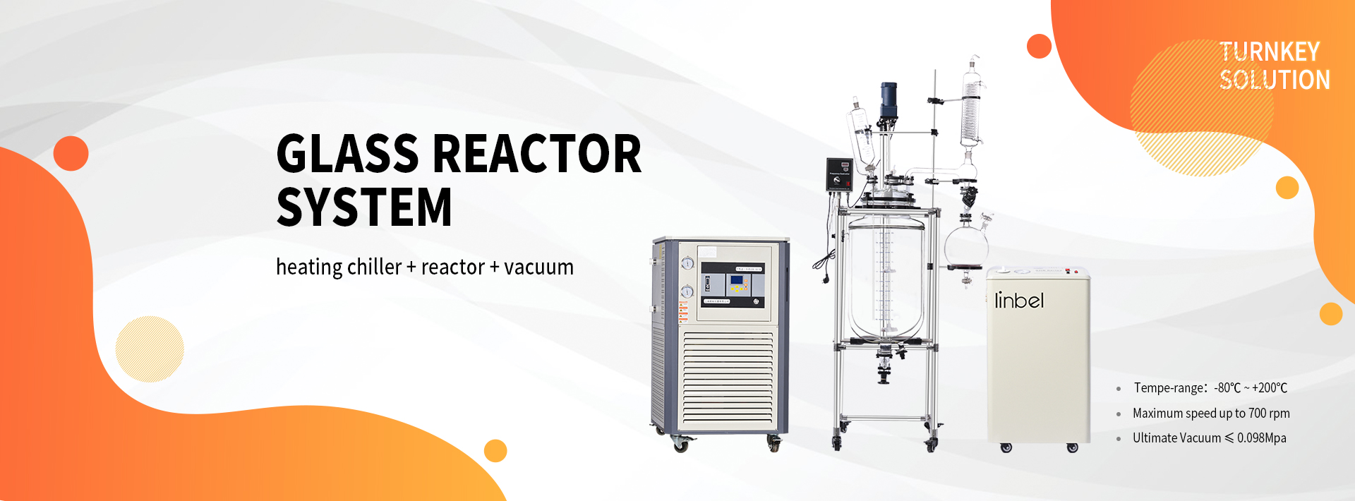 glass reactor system