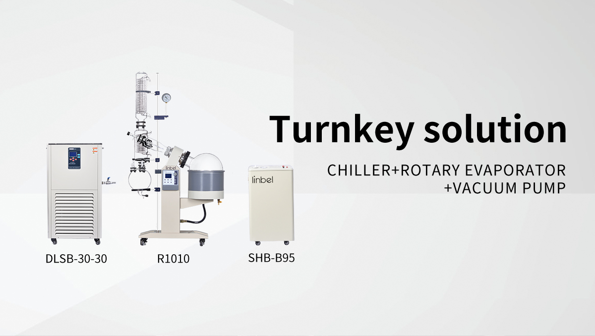 Industrial use CBD isolate equipment R1010 10L rotary evaporator