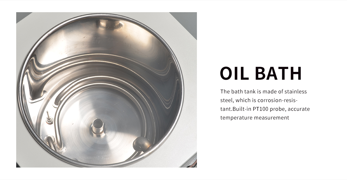 High temperature circulating oil bath