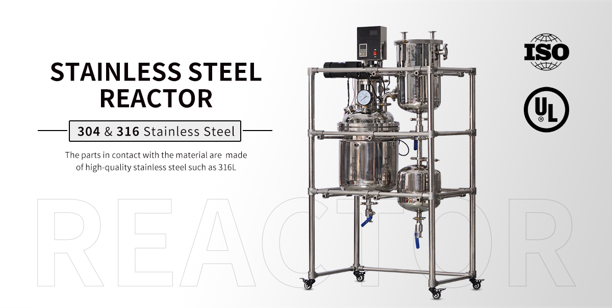 Stainless steel reactor