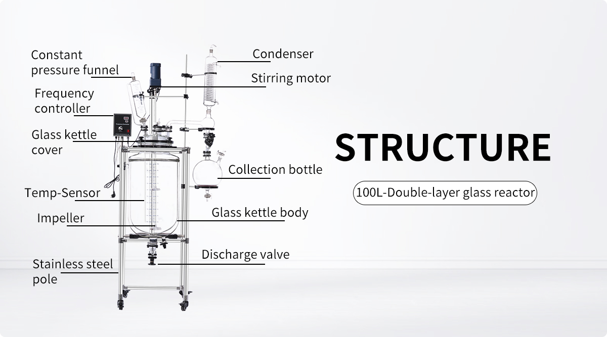 GR-100L Glass Reactor