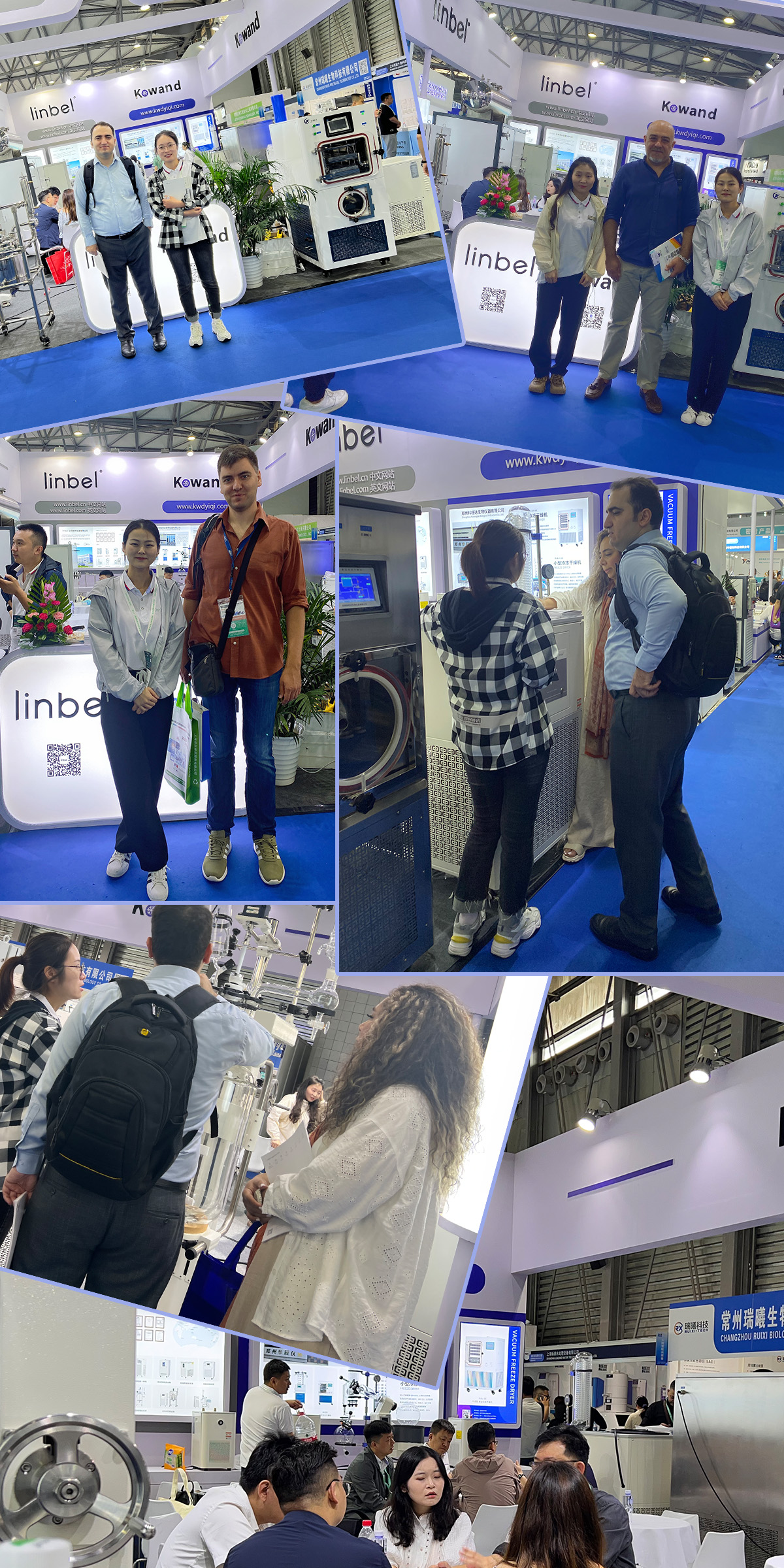 Linbel 21th CPHI China Exhibition Scene