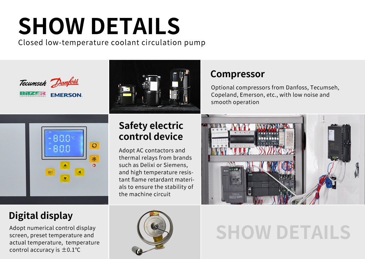 -80℃ Sealed Recirculating Chiller