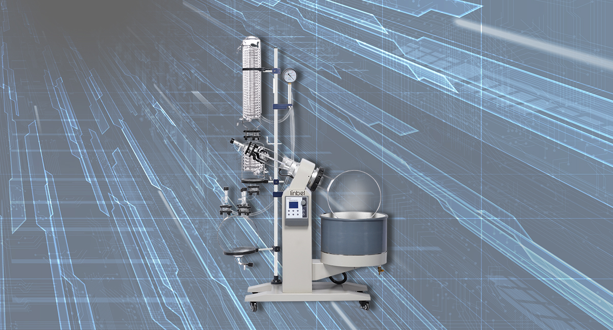 Safety configuration of rotary evaporator.