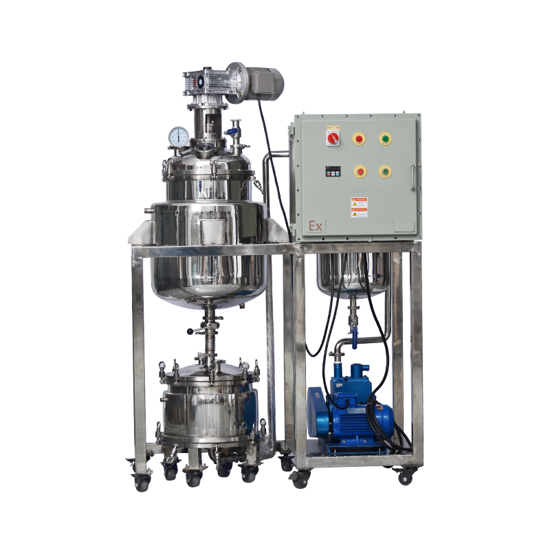 Stainless steel filter crystallization reactor