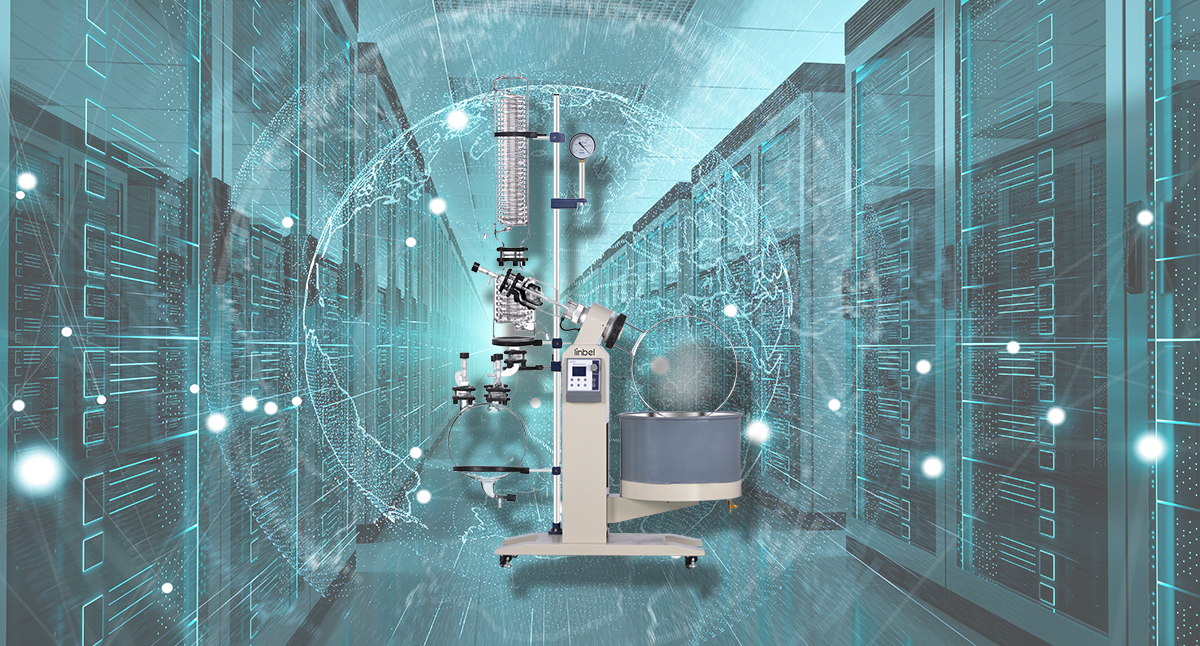 What are the reasons for the failure of the stepping motor of the rotary evaporator?
